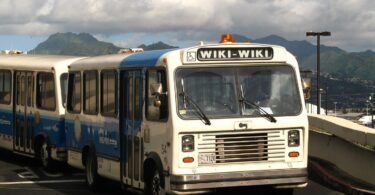 shuttle bus outside airport terminal