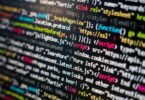 Programming code on a screen