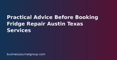 Practical Advice Before Booking Fridge Repair Austin Texas Services